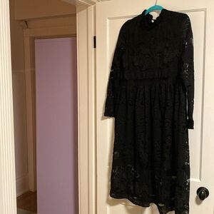 Witchy/goth/dark academia dress 🦇